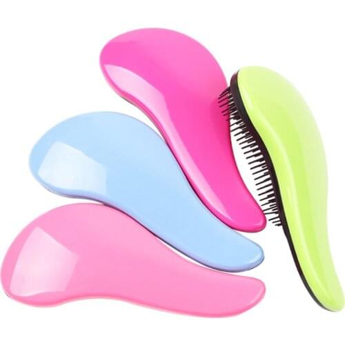 Magic Handle Tangle Detangling Comb Shower Hair Brush Detangler Salon Styling Tamer exquite Tool LX4302