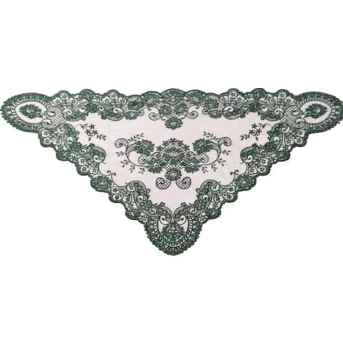 Green Head Covering Lace Mantilla Catholic Veil Church Catholic Gift