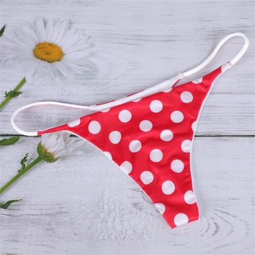 Sexy Bikini Thong Womens Panties Cotton Womens Underwea Brand Design Comfort Underwear Pink Thongs Low-Waist Hot Lady Lingerie