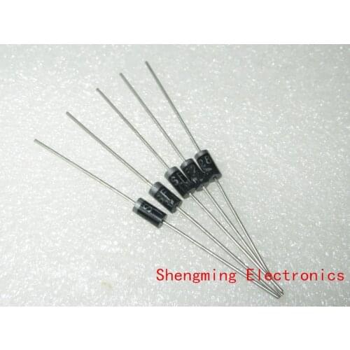 100PCS SF28 2A 600V ultra fast recovery diode DO-15