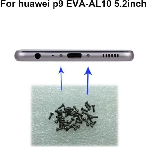 4PCS For Huawei P9 P 9 Buttom Dock Screws Housing Screw nail tack For Huawei P 9 EVA-AL00/EVA-AL10/EVA-TL00 Mobile Phones