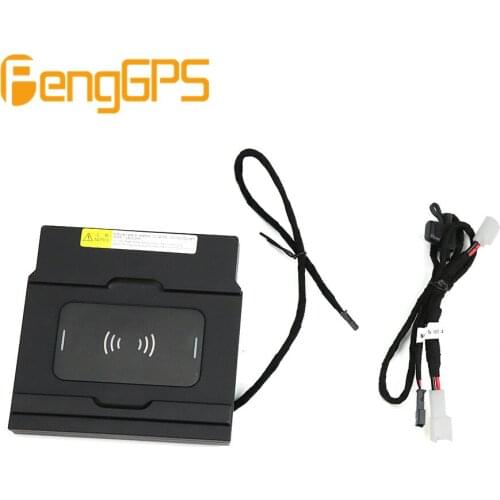 Qi Car wireless charger for Lexus NX 2015-2018 For iPhone Xs Max X XR Samsung S10 S9 Infrared Fast Phone Holder