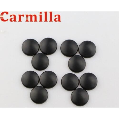 Carmilla Car Door Lock Screw Covers Waterproof Doors Screws Sticker for Ford Focus 2 3 4 Fiesta Ecosport Everest Ranger Explorer
