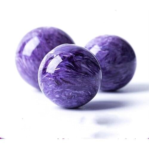 One piece purple /green Charoite round smooth /round carved 8/10/12/14/16/18/20mm for DIY jewelry necklace