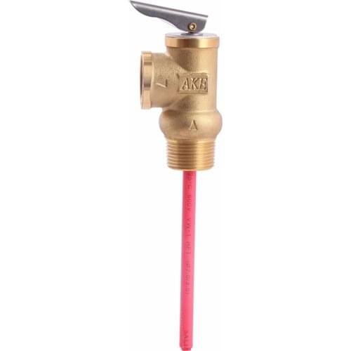 TP Valve BSP3/4" Temperature and Pressure Relief Valve as TP Safety Valve 101/116/130/145PSI 210F WYA-20 0.7/0.8/0.9/1Mpa 99