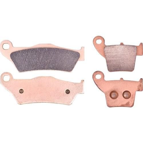 125cc Motorcycle Front Rear Brake Pads Set For HONDA CR125 CR125R CR 125 R2 R3 R4 R5 R6 R7 2002 2003 2004 2005 2006 2007