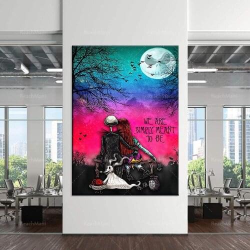 We just want to be posters Halloween decoration posters home display life decoration