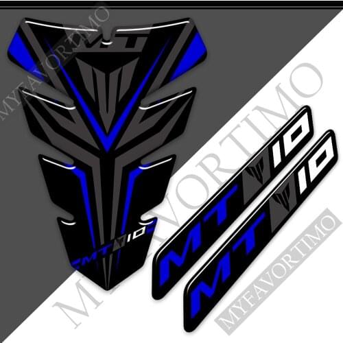 Stickers Tank Pad Protector For Yamaha MT10 FZ MT - 10 Fairing Fender Windshield Handguard Decal 2016 2017 2018 2019 2020 2021
