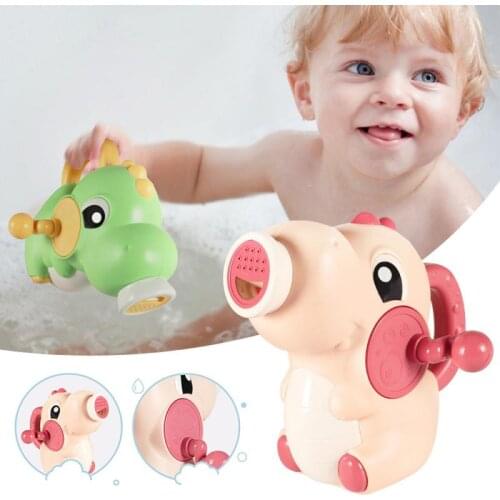 New Bath Toy Dinosaur Children Hand Spray Pool Bathroom Shower Head Toy Water Spray Mode Gift For Kids Toddler Toys Spray Toys