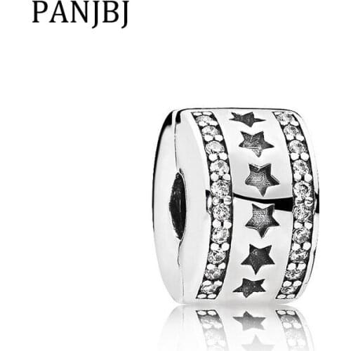 New Original Bead Alloy Starry Formation Clip Charm Fit Bracelet Necklace DIY Women Jewelry