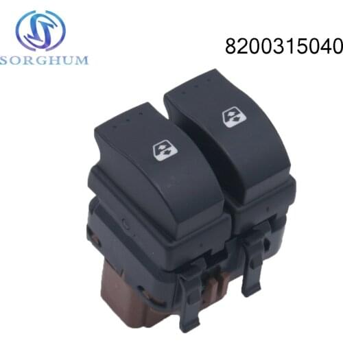 Window Control Switch Left Master Button 8200315040 For R enault M egane MK II