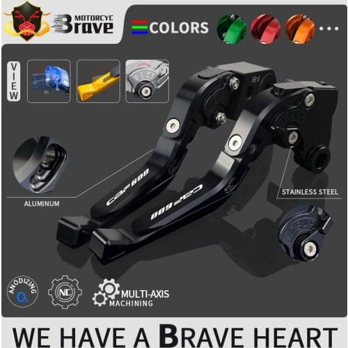 Motorcycle CBF600 CBR600F Brake Clutch Levers CNC Adjustable Folding Extendable For Honda CBF 600 SA 2010-2013 CBR600F 2011-2013