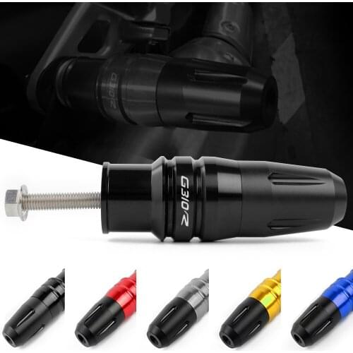 With logo G310R For BMW G310R G 310 GS/R 2017 2018 2019 2020 Motorcycle accessories Frame Slider Anti Crash Caps Exhaust Sliders