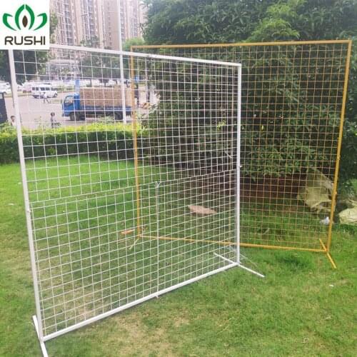 Wedding arch circle mesh arch wedding background mesh wreath shelf for birthday party ring frame for balloo iron circle grid