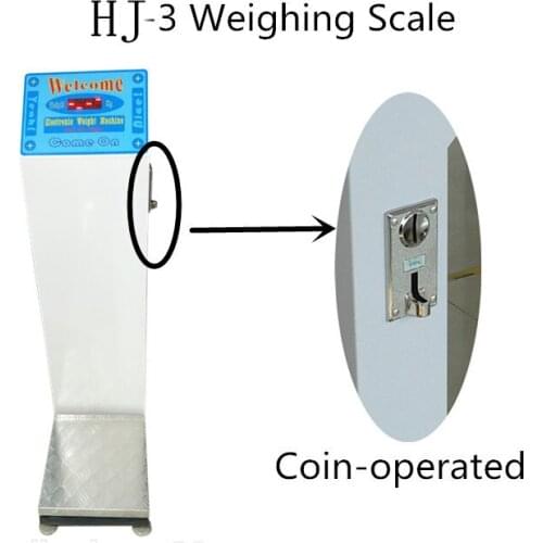 Coin operated body weighing scale, body scale HJ-3