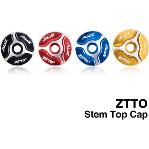 ZTTO Mountain Road Bike Headsets Aluminum Alloy Parts MTB Bicycle Headset stem Top Cover Cap fork 1-1/8" Threadless Headsets