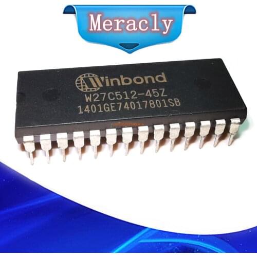 10PCS W27C512 W27C512-45Z W27C512-45 27C512 DIP28