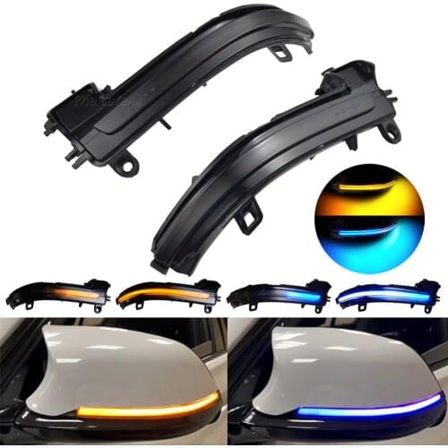 2 Pieces Dynamic Rearview Mirror Blinker Turn Signal LED light For BMW F20 F30 F31 F21 F22 F23 F32 F33 F34 X1 E84 1 2 3 4 series