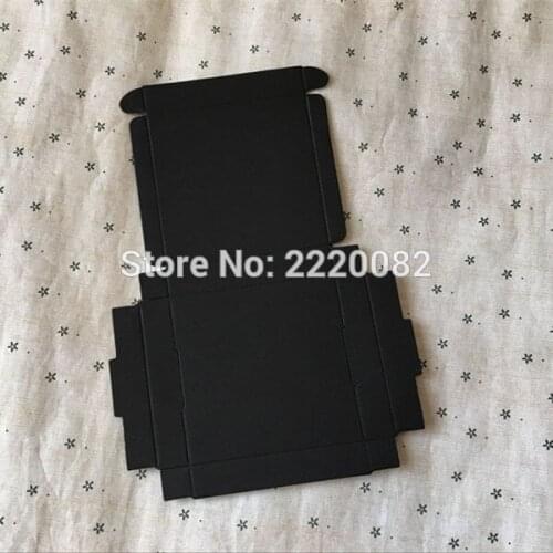 Free shipping 50pcs a lot 9x8.6x1.6cm black matt paper packing box/top grade cardcase/tursty jewelry box/50pcs a lot