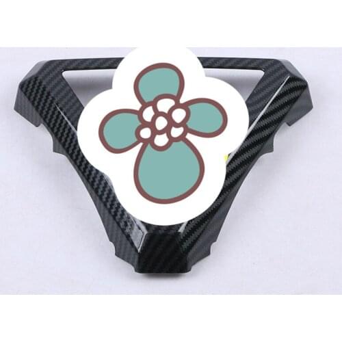 For Mitsubishi ASX 2020 High-quality ABS Chrome Front sticker Chinese net sequin decoration sticker car accessories Car styling