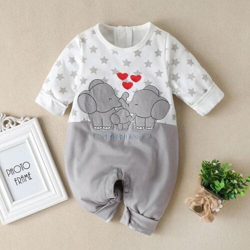 2020TALLOLY hot-selling hot-selling climbing clothes for autumn and winter baby cartoon animal jumpsuits