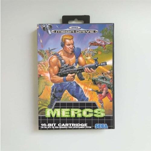 Marble Madness - EUR Cover With Retail Box 16 Bit MD Game Card for Megadrive Genesis Video Game Console