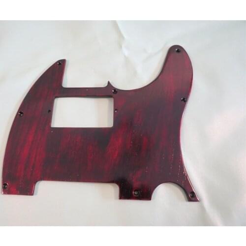 1pcs new Hand-made ailanthus wood Telecaster Guitar Tele Pickguard #3700