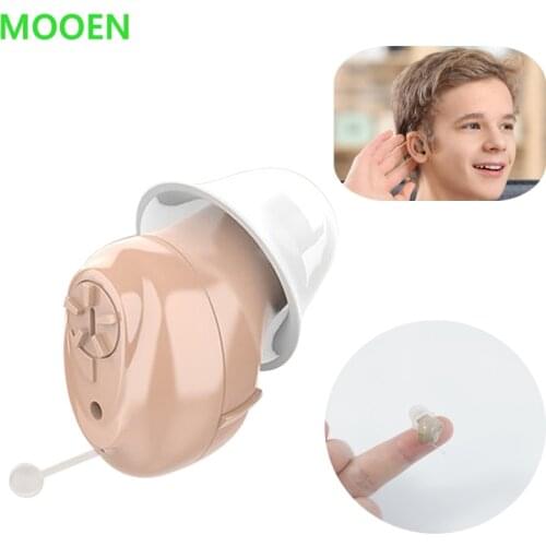 Invisible Hearing Aid Ear Hearing Device CIC Hearing Aid new Mini Sound Amplifier Hearing Aids Hearing Amplifier for The Elderly