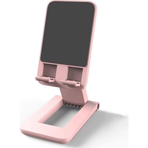 Cell Phone Stand, Upgraded Angle Height Adjustable Cell Phone Holder For Desk, Flexible Foldable Mobile Phone Stand