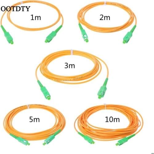 SC/APC-SC/APC-SM 3mm Fiber Optic Jumper Cable Single Mode Extension Patch Cord 1m, 2m, 3m, 5m, 10m