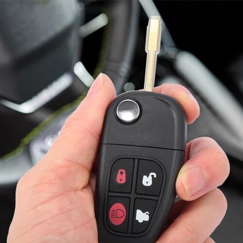 X Autohaux Keyless Entry Remote Car Key Fob Replacement 315Mhz NHVWB1U241 for Jaguar S-Type X-Type XJ8 03-08