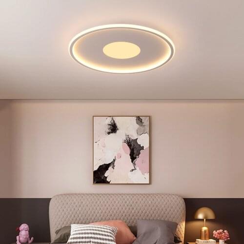 Modern LED Ceiling Light With Remote Creation Round Smart Ceiling Lamp Dining Living Room Bedroom Surface Mounting Lighting