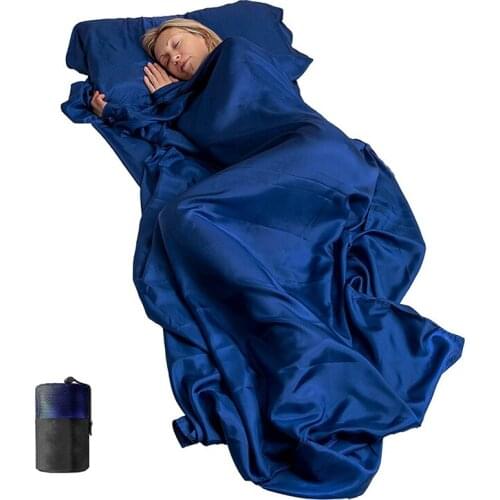 Microfiber Sleeping Bag Liner Travel Bed Sack Lightweight Sleep Bag Liners for Adults,for Hotels, Traveling 36X87 Inch