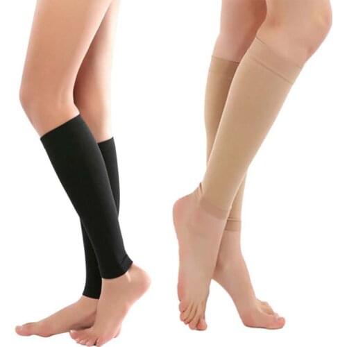 Outdoor Sports Socks Stretch Pressure Circulatio Compression Stocking Pressure Varicose Vein Stocking knee high Leg Support
