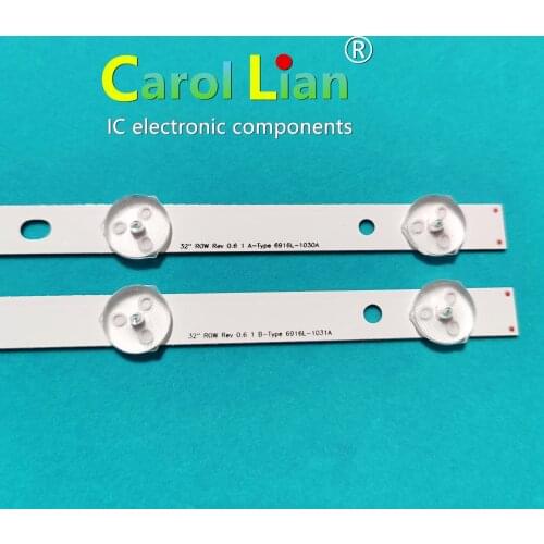 LED Strip 9leds for LG 32'' ROW Rev0.9 A/B-Type 6916L-1030A 6916L-1031A 6916L-0923A 6916L-0881A LC320DXN SE R1 LED32A2000V