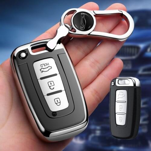 Hight quality TPU key case cover Key case protective shell holder For Hyundai Long Move IX35 Sonata 8 Kia Chi Ran K2 Furui Di k5