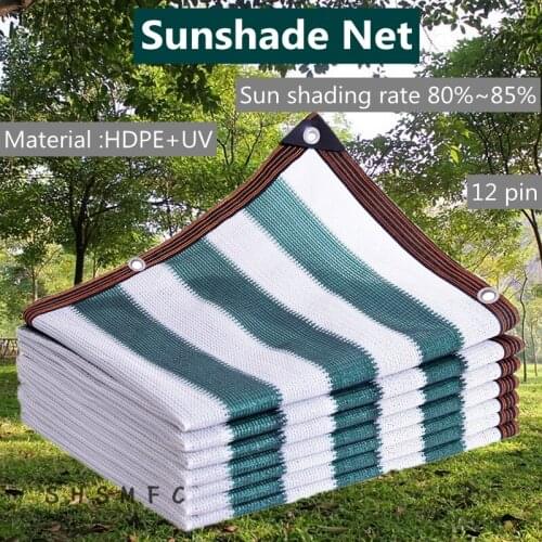 Anti-UV HDPE Sunshade Net Shading Heat Insulation Net Outdoor Garden Shade Cloth Swimming Pool Plant Greenhouse Net