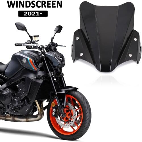 2021 Fit FOR YAMAHA FOR MT09 Motorcycle Accessories Windshield Wind Shield Screen Windscreen Deflector