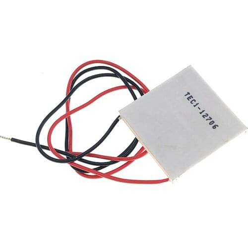 5PCS/LOT TEC1-12706 12706 TEC Thermoelectric Cooler Peltier 12V New of semiconductor refrigeration Support multi-stage refrigera