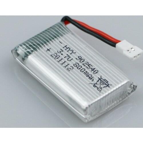 3.7V 800mAh 902540 Lithium Battery For Syma X5 X5C X5S X5SC X5HW X5HC Quadcopter M5TE