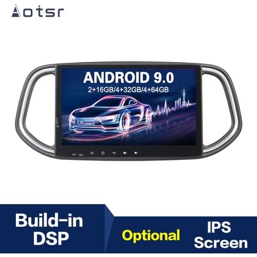 Android 9 4+64G DSP IPS Car Player GPS Navigation For KIA KX3 2014-2017 Head Unit Multimedia Player Tape Recorder