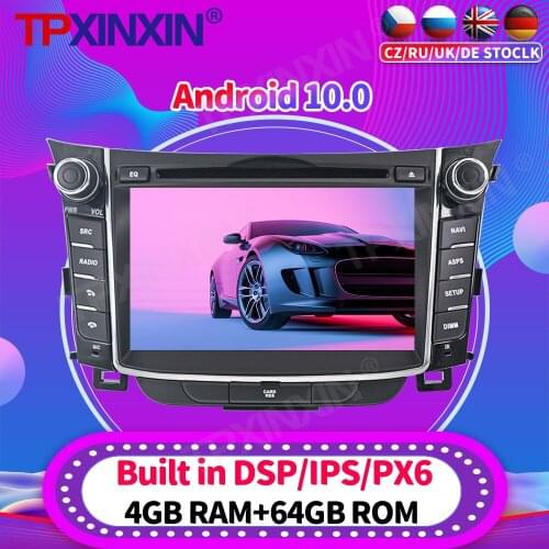 Android10 For Hyundai I30 Elantra GT 2012 - 2017 Car Radio Multimedia Video Player Navigation Stereo GPS Accessories Auto 2din