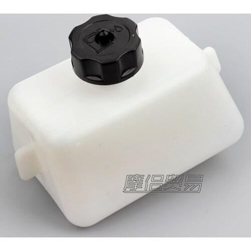1pc white Plastic Motorcycle Petrol Fuel Tank For Mini Motor Dirt Bike Dirtbike Filter motorcycles Accessories 43 47 49CC