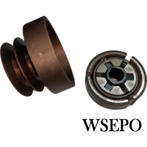 Top Quality! Double Groove Belt Clutch B fits for 168F/170F/GX200 Gas Engine with 20mm shaft output used for water pump/cutter