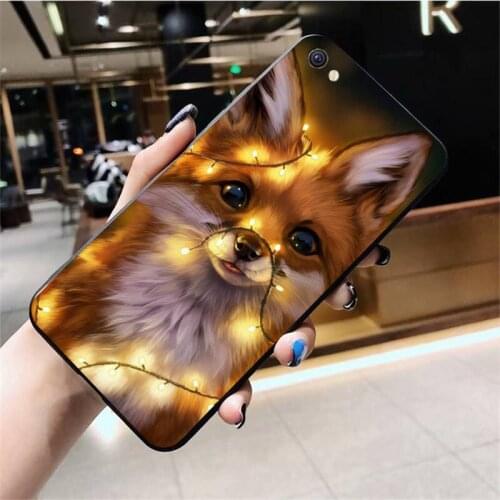 Animal fox Pet dog Poodle doge Phone Case For Vivo Y91c Y17 Y51 Y67 Y55 Y7s Y81S Y19 V17 vivos5