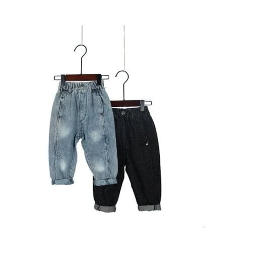Baby Boys Jeans Childrens Denim Pants 2020 Spring New Toddler Casual Cowboy Trousers Kids Fashion Jeans Baby Clothes 2-7 Years