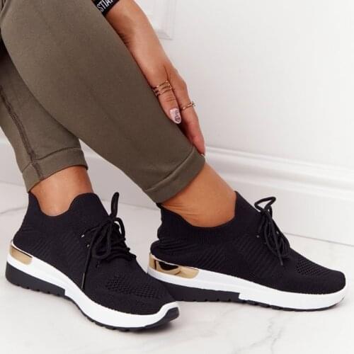 Sneakers Women Solid Color Mesh Lace-up Sneakers Casual Lady Vulcanized Shoes Female Non-Slip Sports Shoes Fashion Breathable