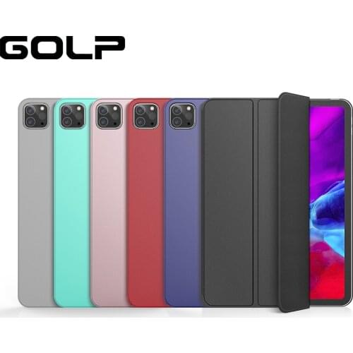 Magnetic Case For iPad Pro 12.9 11 2018 Coque Auto Sleep Wake Up Smart PU Leather Flip Back Cover For iPad Pro 12.9 2020 Fundas