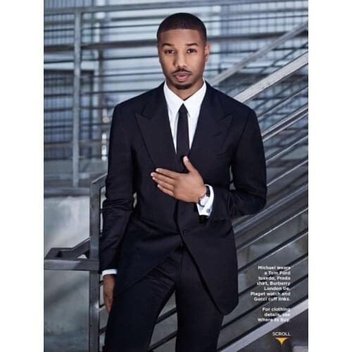 2017 Latest Coat Pant Design Black Men Suit Terno Slim Fit Skinny 2 Piece Tuxedo Formal Suits Custom Blazer Vestidos jacket+Pant