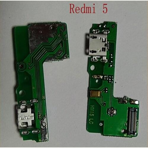 Original Tail Plug Charging Por For Xiaomi Small BoardFor Redmi 5 Mobile Phone Board USB Dock Plug Connector Board